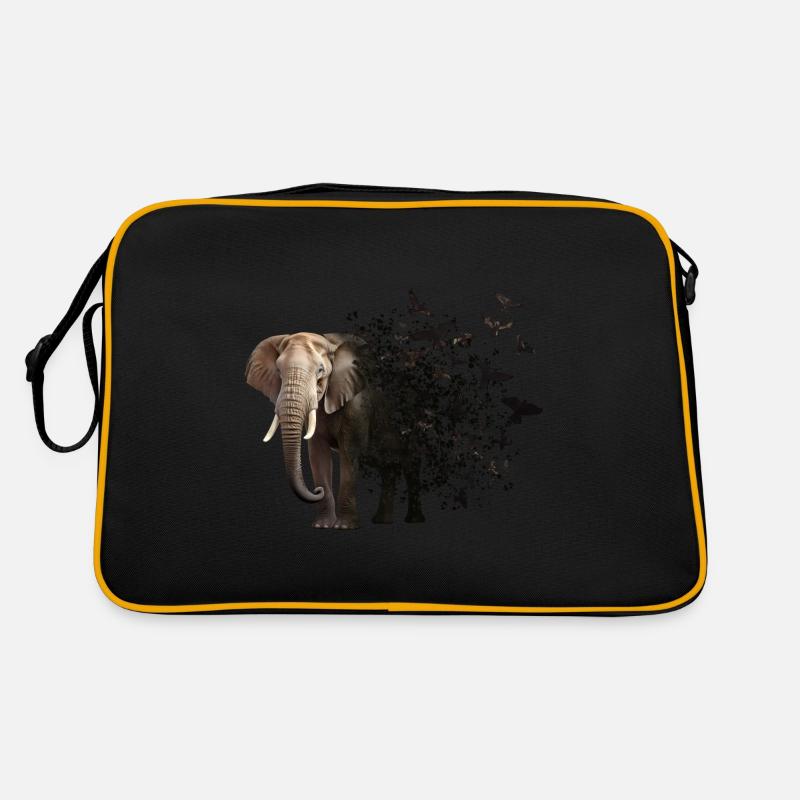 Éléphant Sac Retro
