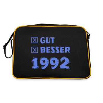 1992 - Retro Bag - black/gold - Back