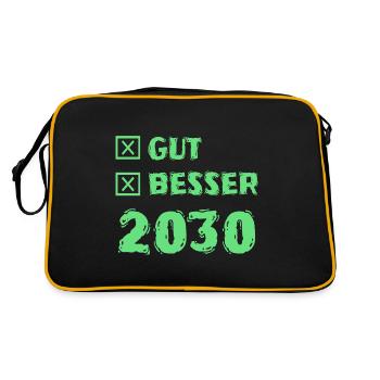 Bon 2030 - Sac Retro - noir/or - Dos