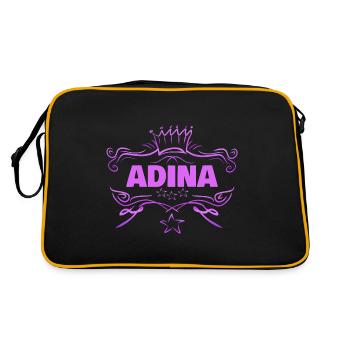 Bébé Adina - Sac Retro - noir/or - Dos