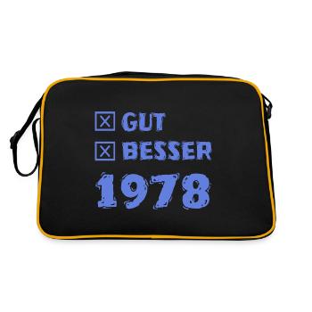 1978 - Sac Retro - noir/or - Dos