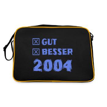 Besser 2004 - Retro Bag - black/gold - Back