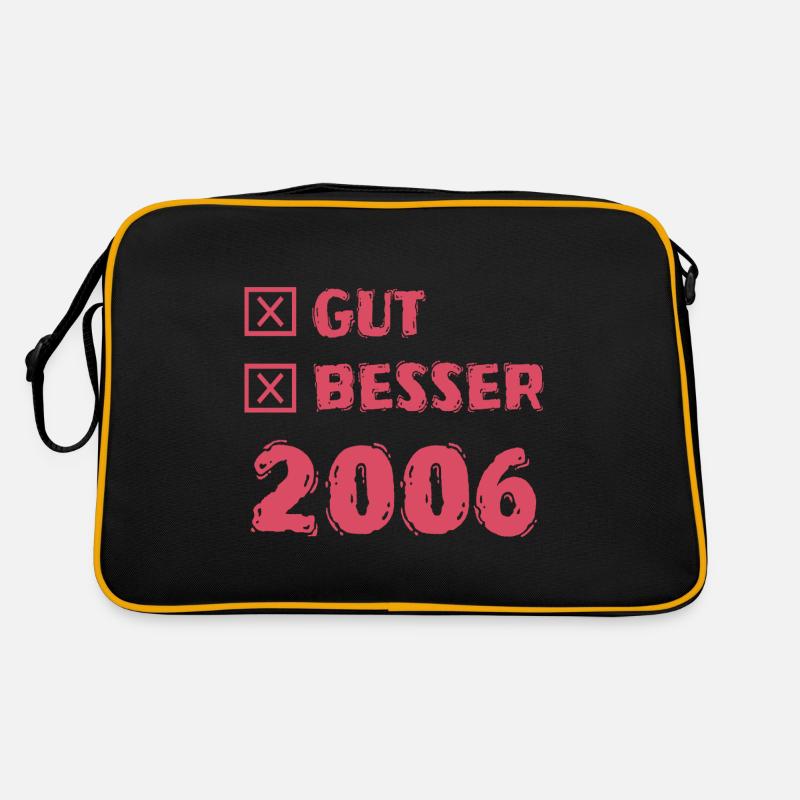 Jahr 2006 Retro Tasche