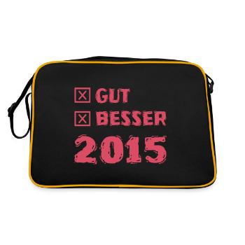 Better 2015 - Retro Bag - black/gold - Back