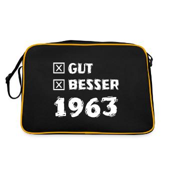 Good 1963 - Retro Bag - black/gold - Back