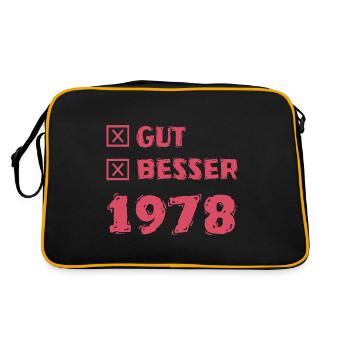1978 - Sac Retro - noir/or - Dos