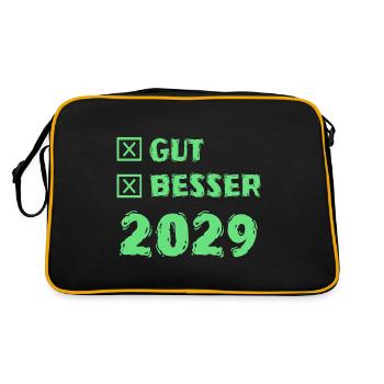 Année 2029 - Sac Retro - noir/or - Dos