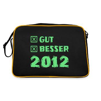 Better 2012 - Retro Bag - black/gold - Back
