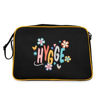 Hygge - Sac Retro - noir/or - Dos