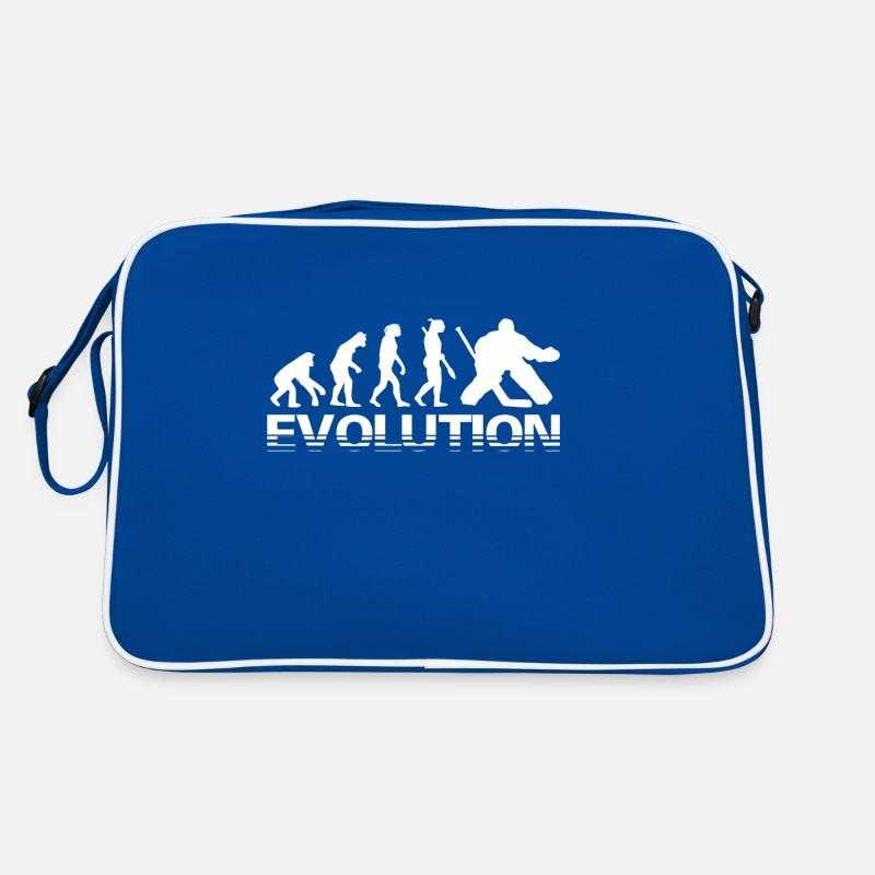 Torhüter Evolution Hockey Geschenk Retro Tasche