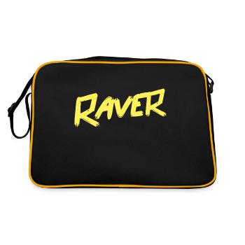 Raver - Techo - Sac Retro - noir/or - Dos