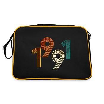 1991 - Retro Bag - black/gold - Back