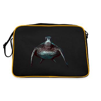 Tortue motif animal animal motif animal - Sac Retro - noir/or - Dos