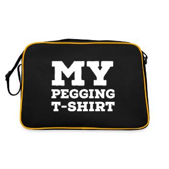 Pegging - Retro Bag - black/gold - Back