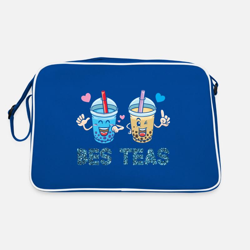 Bes Teas Bubble Tea Boba Tea Retro Bag