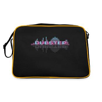 Dubstep - Retro Bag - black/gold - Back