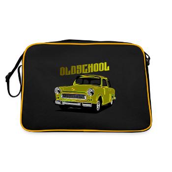  Trabi GDR Car - Retro Bag - black/gold - Back
