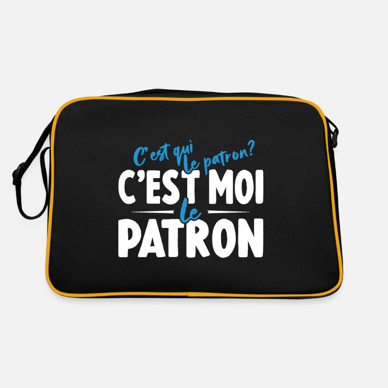 C'est Qui Le Patron C'est Moi Le Patron Sac Retro