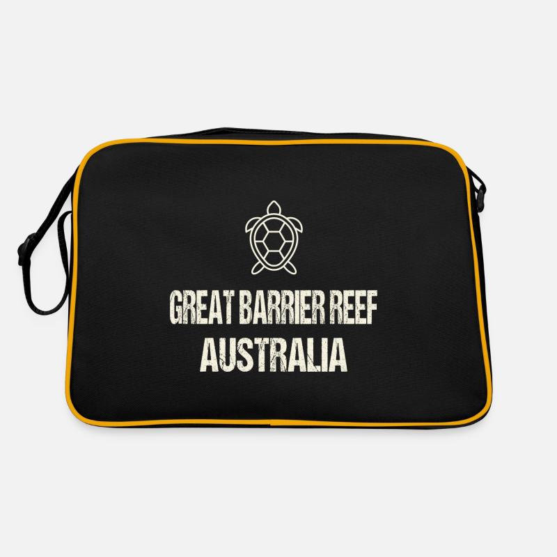 THE GREAT BARIER REEF - AUSTRALIA Retro Tasche