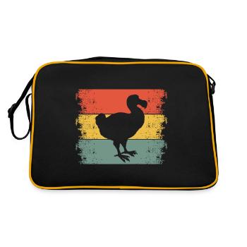 Dodo Vintage Rétro - Sac Retro - noir/or - Dos