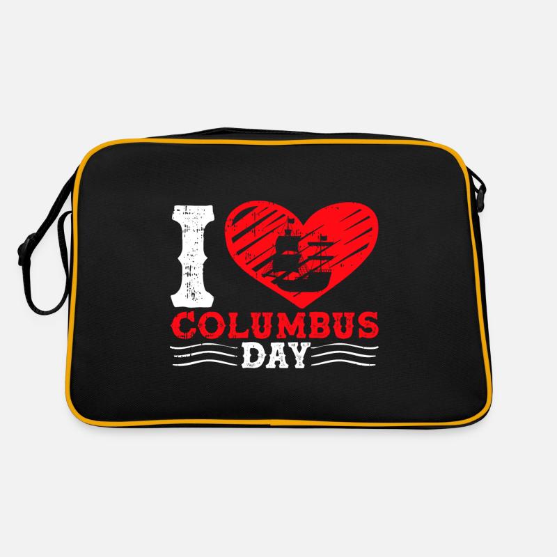 Christopher Columbus Retro Tasche