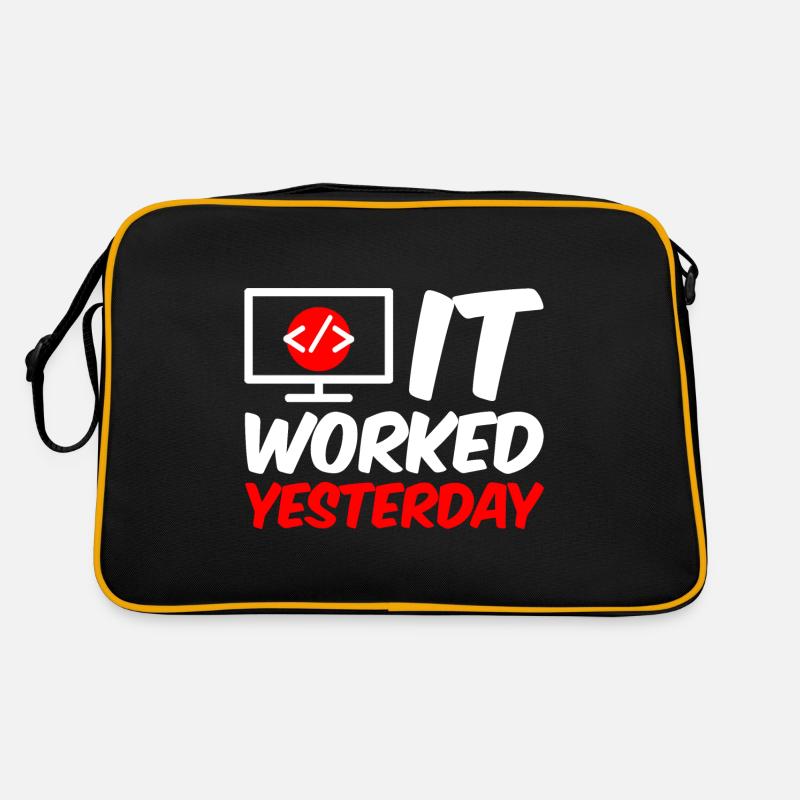 It Worked Yesterday 4 Retro Bag