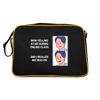 Conception de cours en ligne pour les jeunes fiers Pinoys - Sac Retro - noir/or - Dos