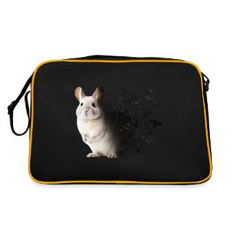 Chinchilla - Sac Retro - noir/or - Dos