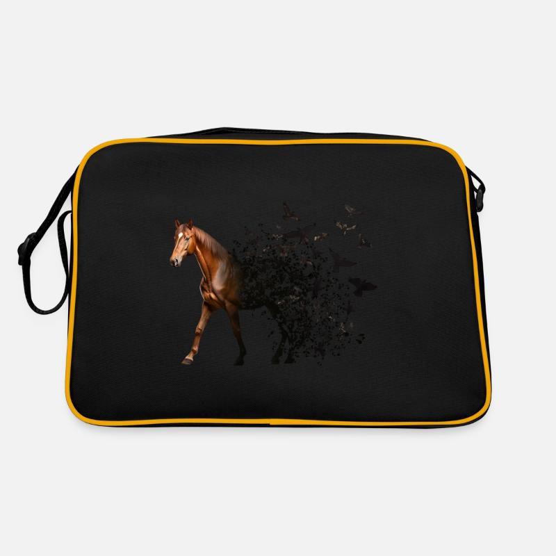 Pferd Retro Tasche