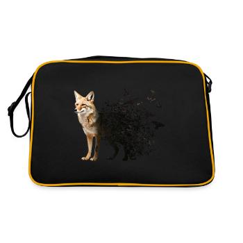 Jackal - Retro Bag - black/gold - Back