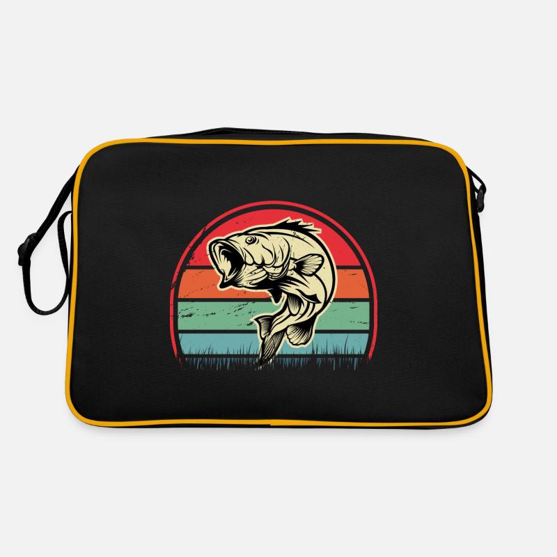 Bass Fish Retro Bag