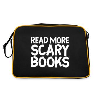 Read More Scary Books - Retro Bag - black/gold - Back