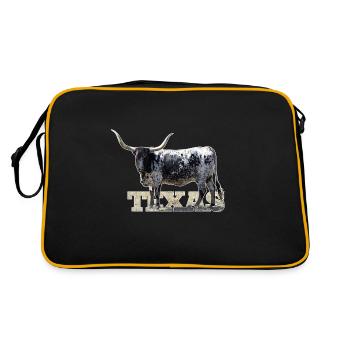 Texas Longhorns - Sac Retro - noir/or - Dos