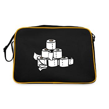 PQ Tour pyramide de corona Hamsters pandémie - Sac Retro - noir/or - Dos