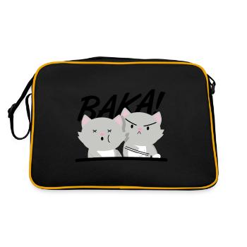 Anime - Sac Retro - noir/or - Dos