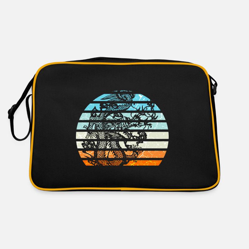 Chinese dragon Retro Bag