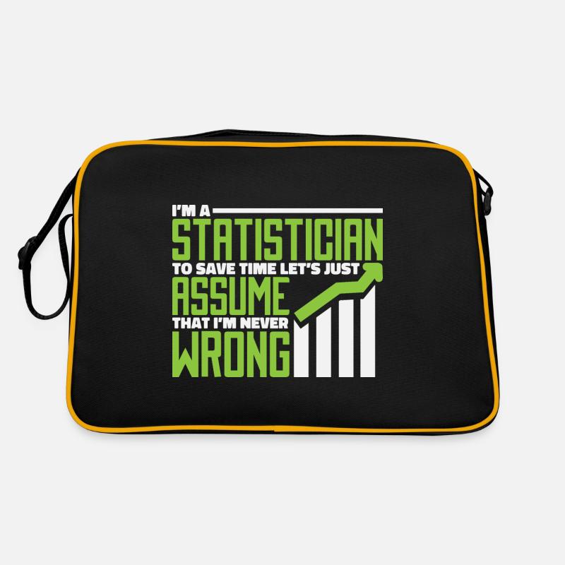 Statisticiens Sac Retro