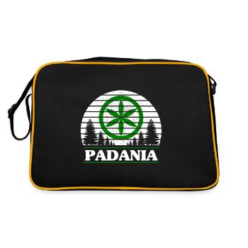 Padania - Retro Bag - black/gold - Back
