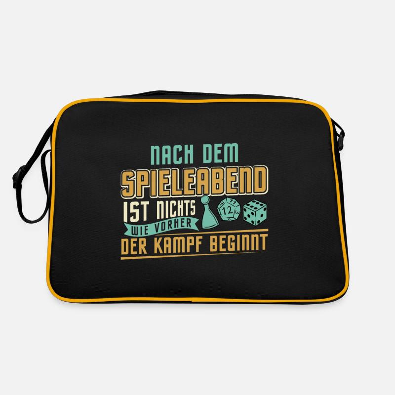 Gesellschaftsspiele Spieleabend Brettspiele Retro Tasche