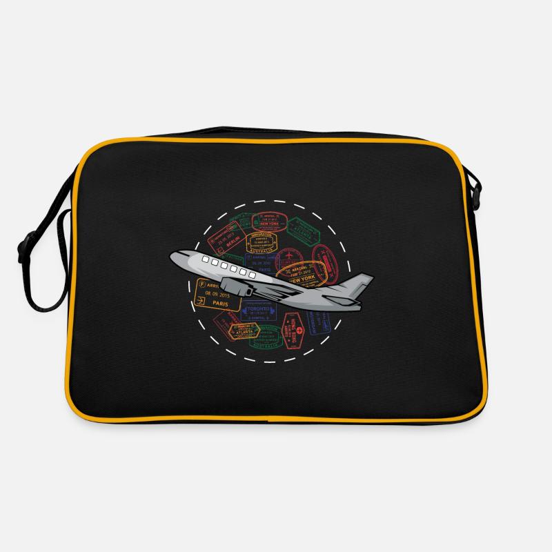 Lass uns reisen Reisender Gift Retro Tasche