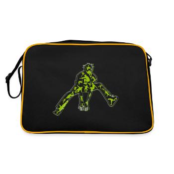 Parkour Free Running Traceur Freestyle Sport - Sac Retro - noir/or - Dos