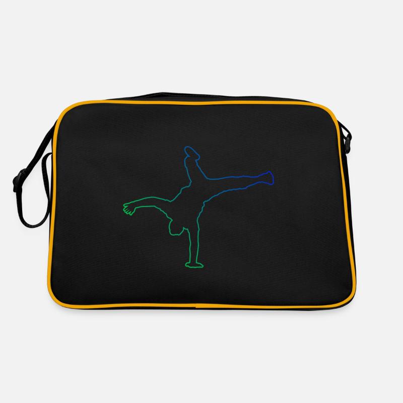 Bboy Bgirl Herren Break Dance Breakdance Retro Tasche