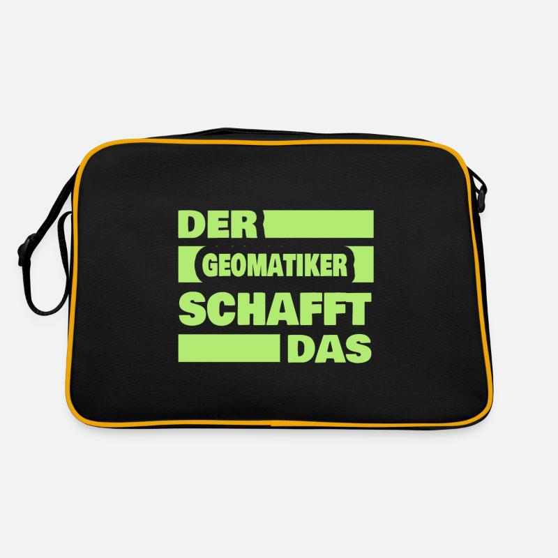 Geomatics engineers as work Retro Bag