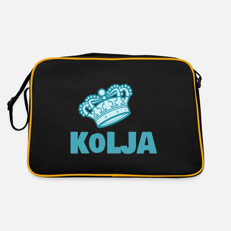 First name Kolja Retro Bag