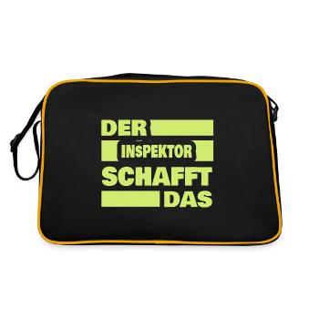 Inspecteur - Sac Retro - noir/or - Dos