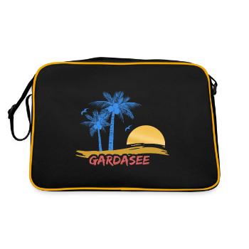 Lac de Garde - Sac Retro - noir/or - Dos