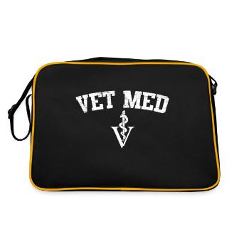 Vétérinaire Med Vétérinaire Médecine Vétérinaire - Sac Retro - noir/or - Dos
