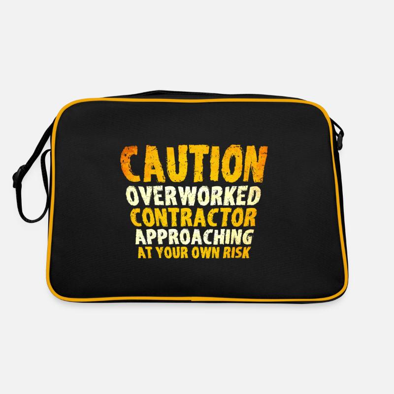 Work Builder Contractor Gift Retro Bag