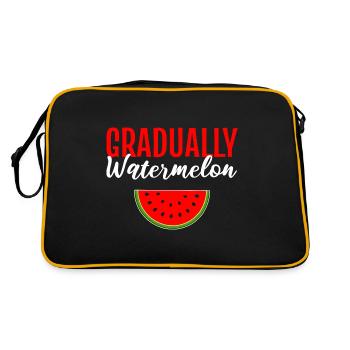 Gradually watermelon. Fruit merchant poison - Retro Bag - black/gold - Back