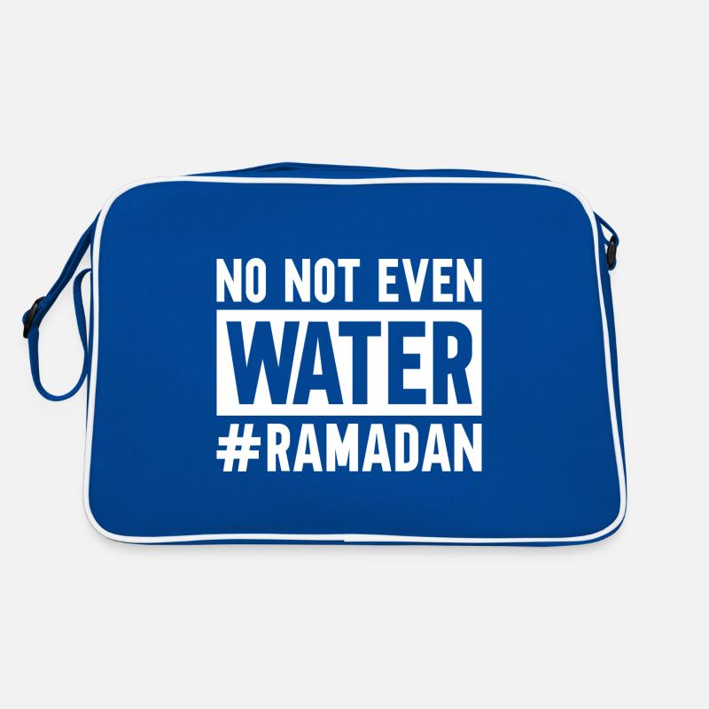 Non même pas d’eau Ramadan Sac Retro